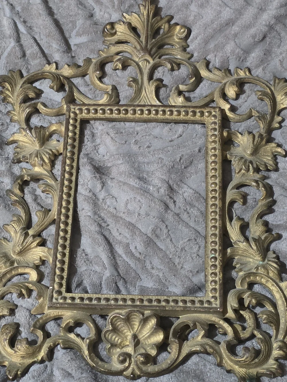 Ornate Gold Decorative Picture Frame